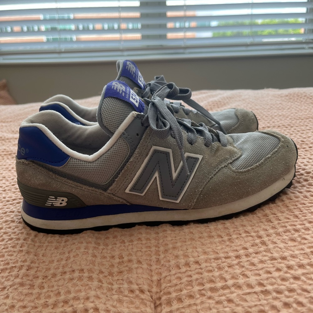 New Balance 574 Grey and Blue